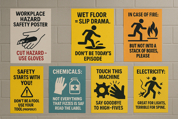 Workplace Hazard Safety Poster