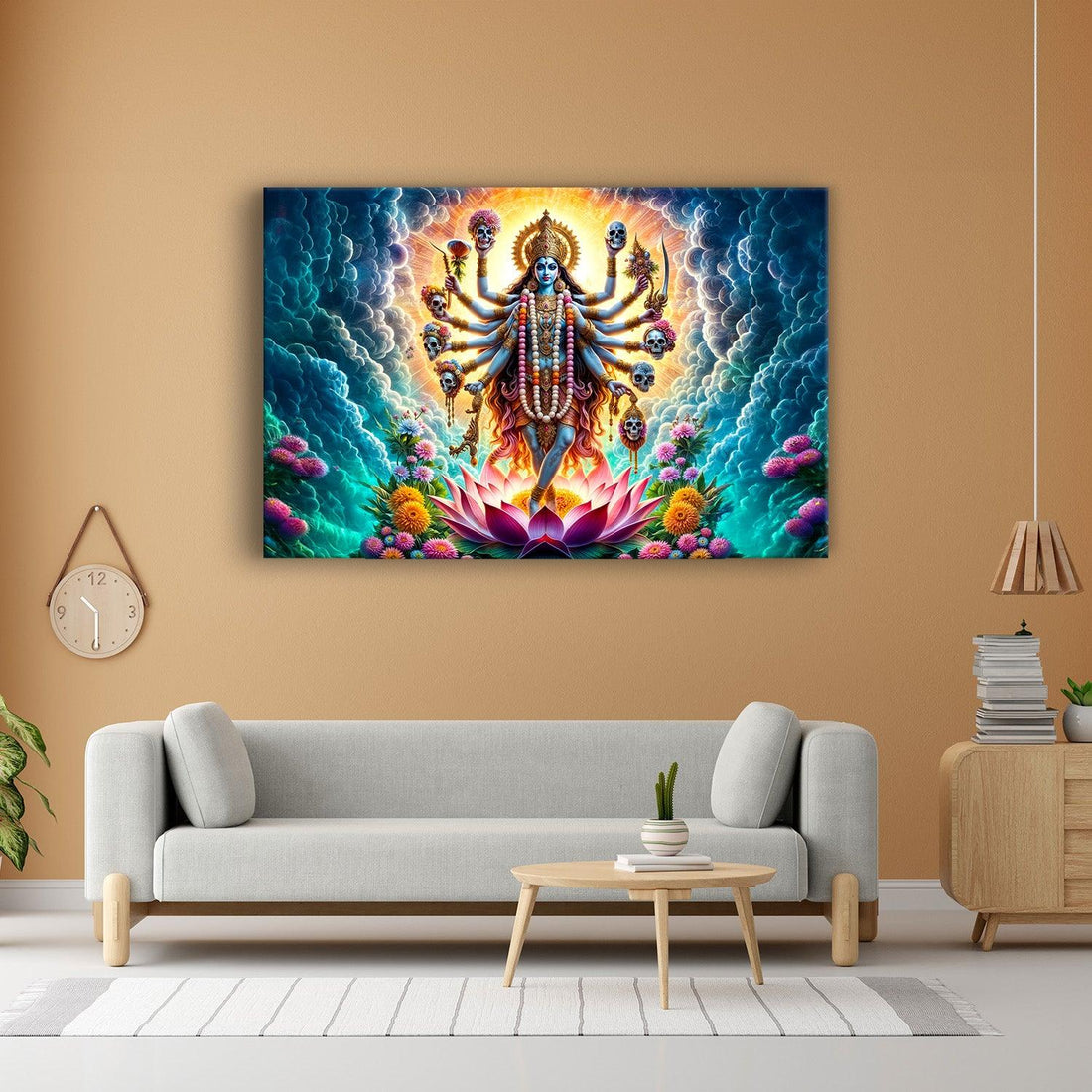 Maa Kali Canvas Painting
