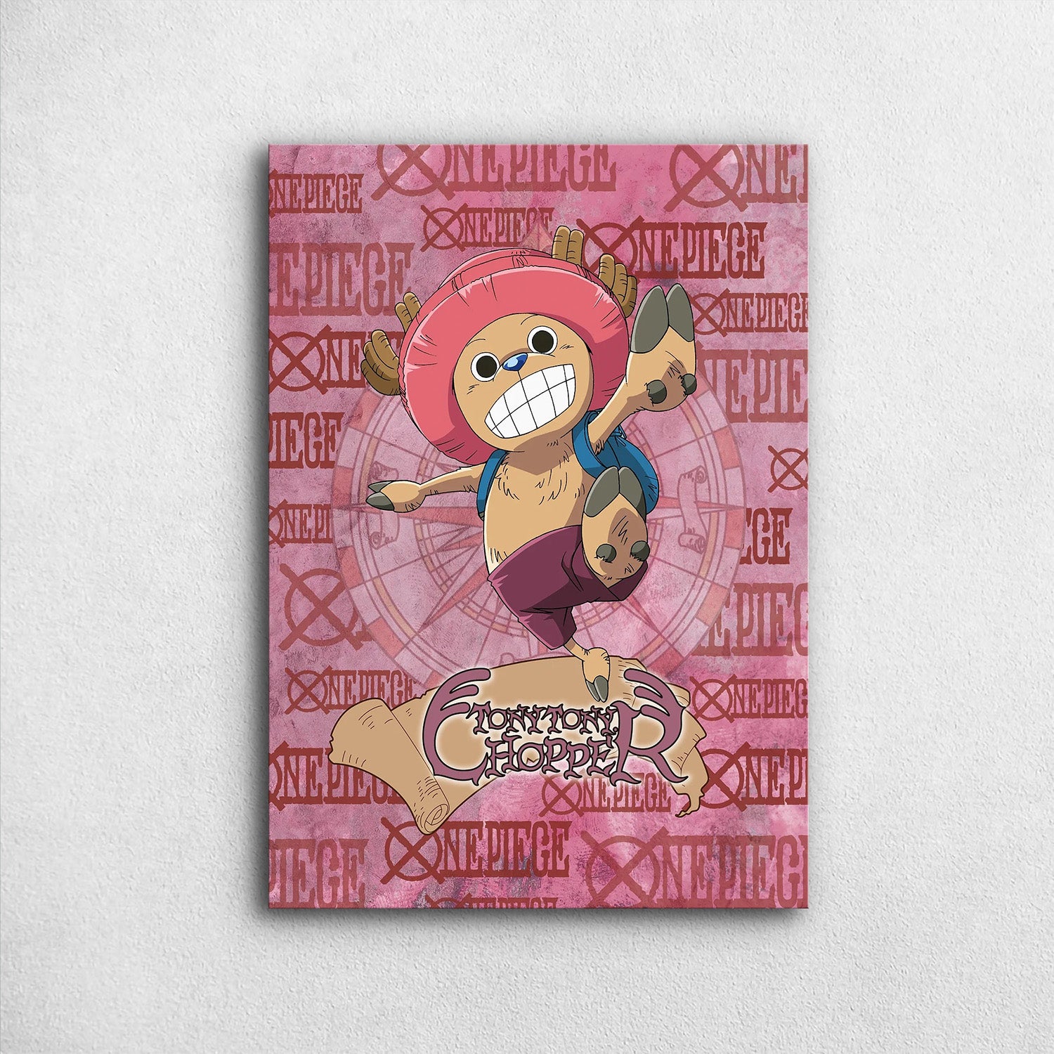 Characters Chopper One Piece Metal Poster - Anime Wall Ar