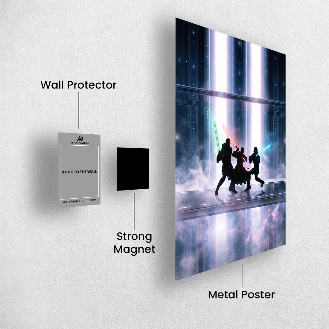 Balance Of Blade Star Wars Poster