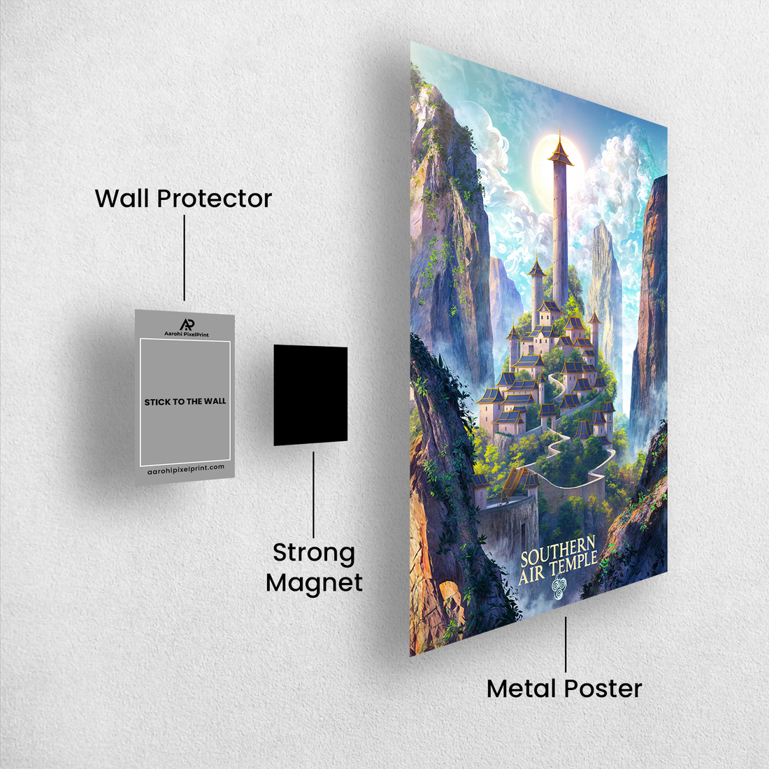 Souther Air Temple Poster