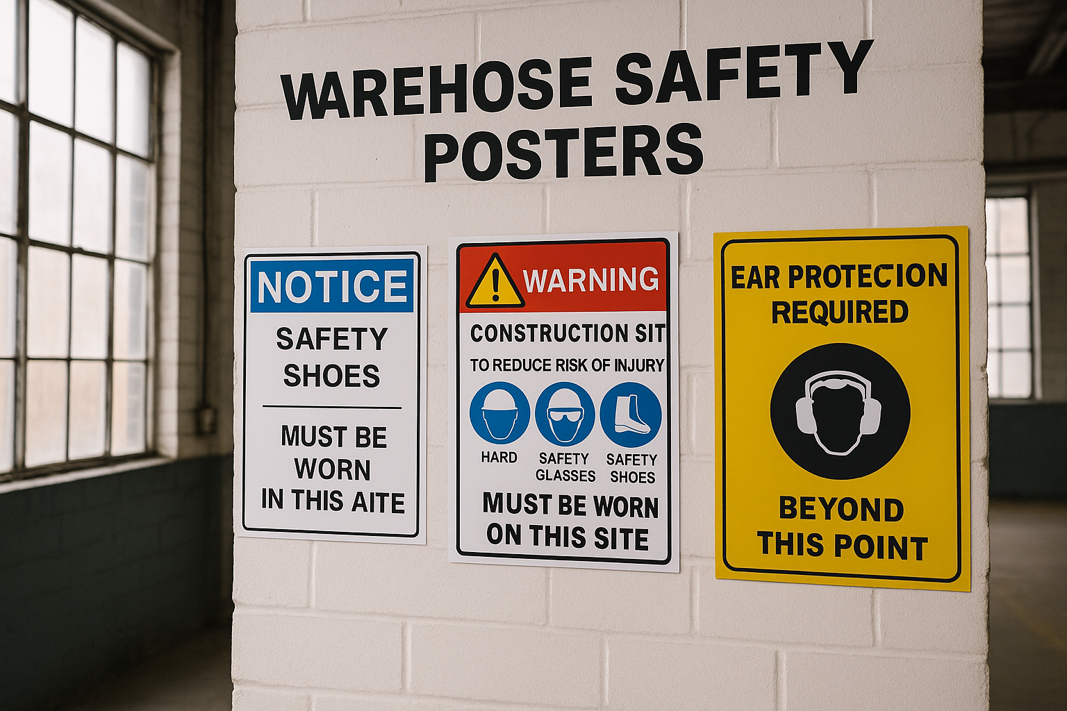 Warehouse Safety Posters