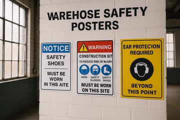 Warehouse Safety Posters