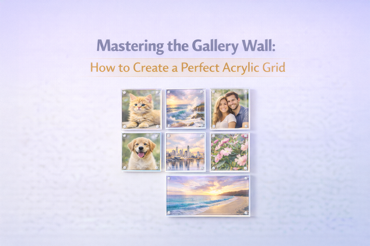 Mastering the Gallery Wall: How to Create a Perfect Acryl...
