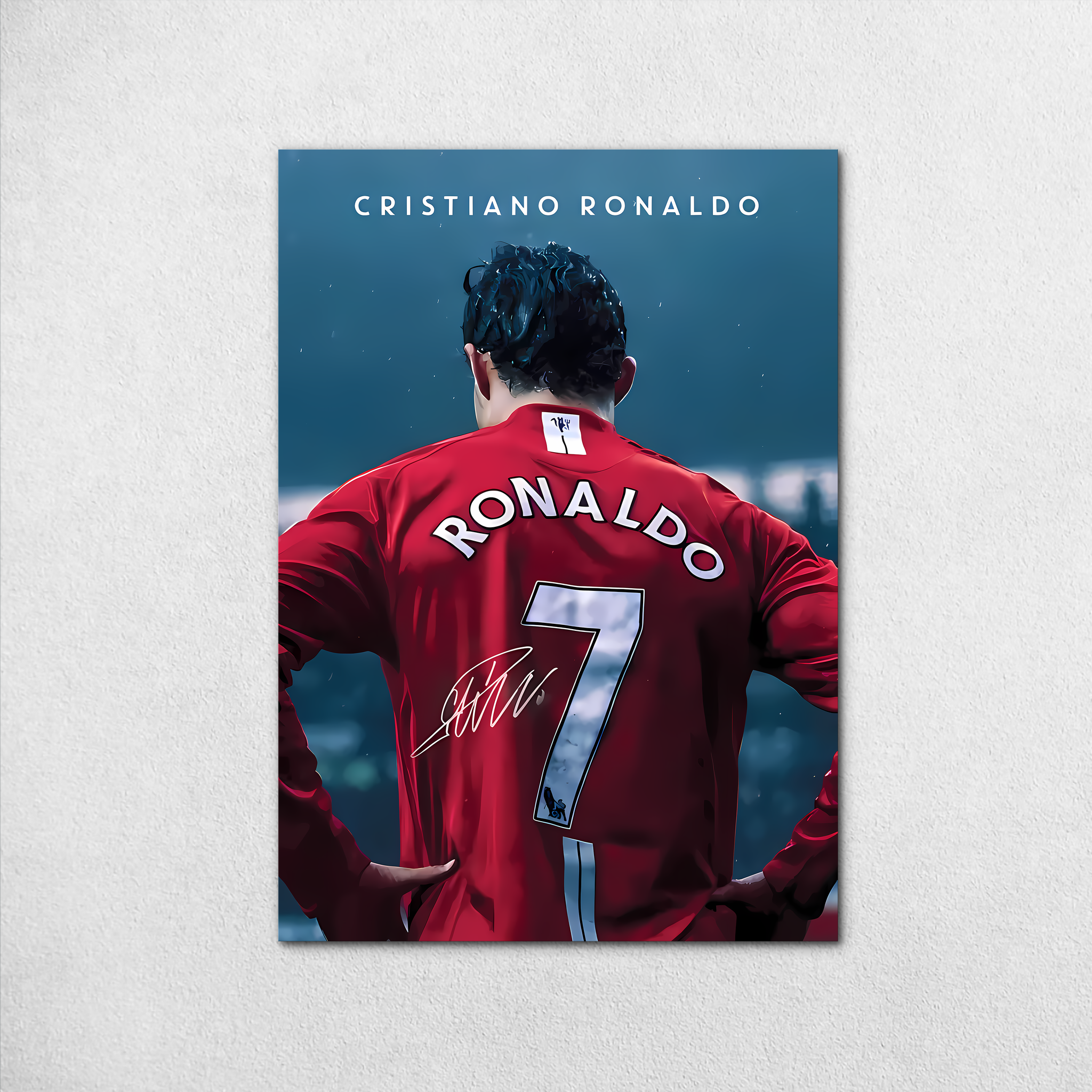 Why do you need this Cristiano Ronaldo the return of CR7 Poster on your wall?