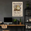 Franky Wanted after Wano - One Piece Metal Poster Media 4