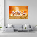 Seven Horses Canvas Painting in Big living room
