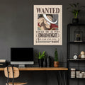 Edward Newgate Wanted - One Piece Metal Poster Media 4