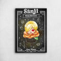 Sanji Sweet Cupcake Chalkboard - One Piece Metal Poster Media 1
