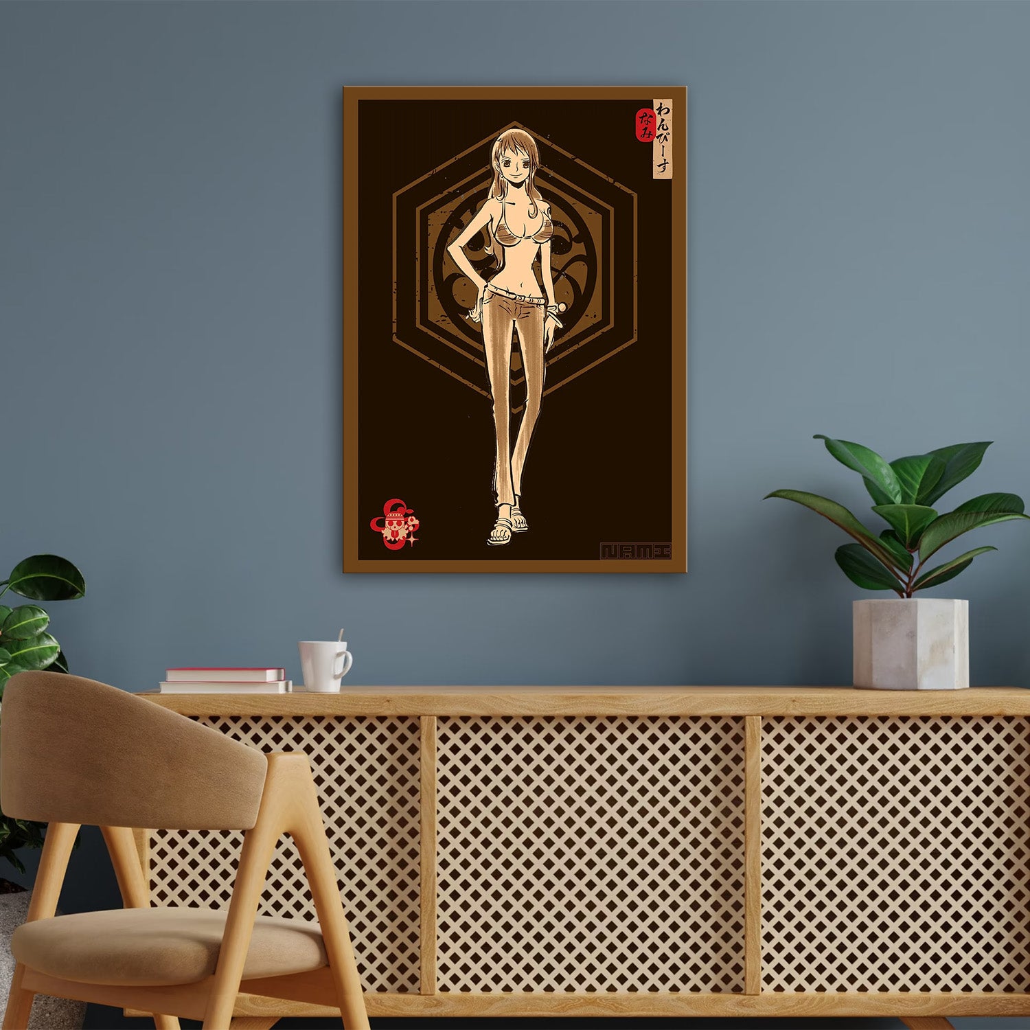 Nami Kamon - One Piece Metal Poster Media 3