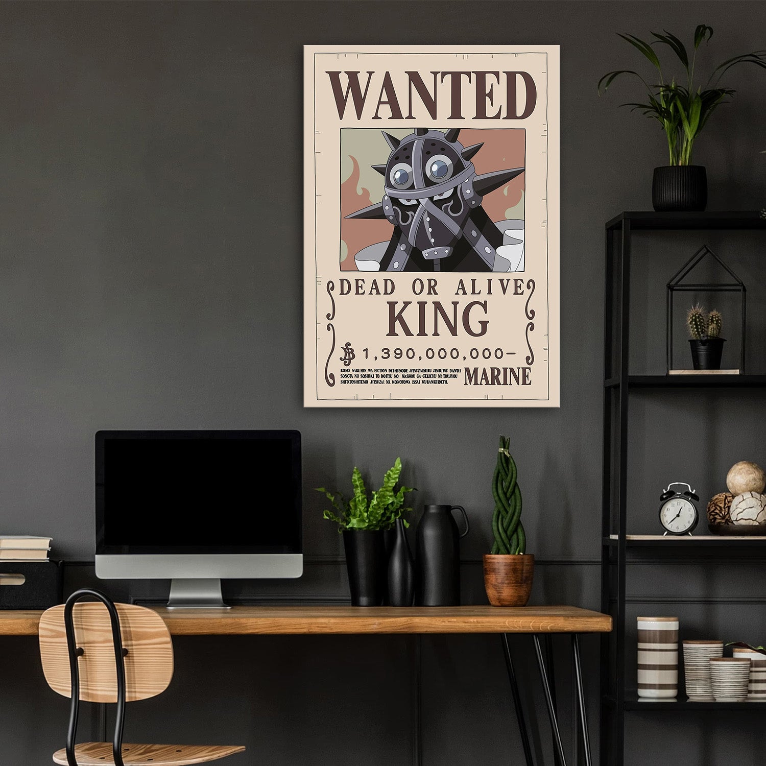 King Wanted - One Piece Metal Poster Media 4