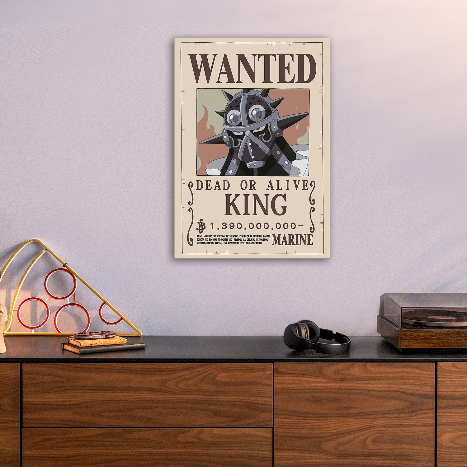 King Wanted - One Piece Metal Poster Media 5