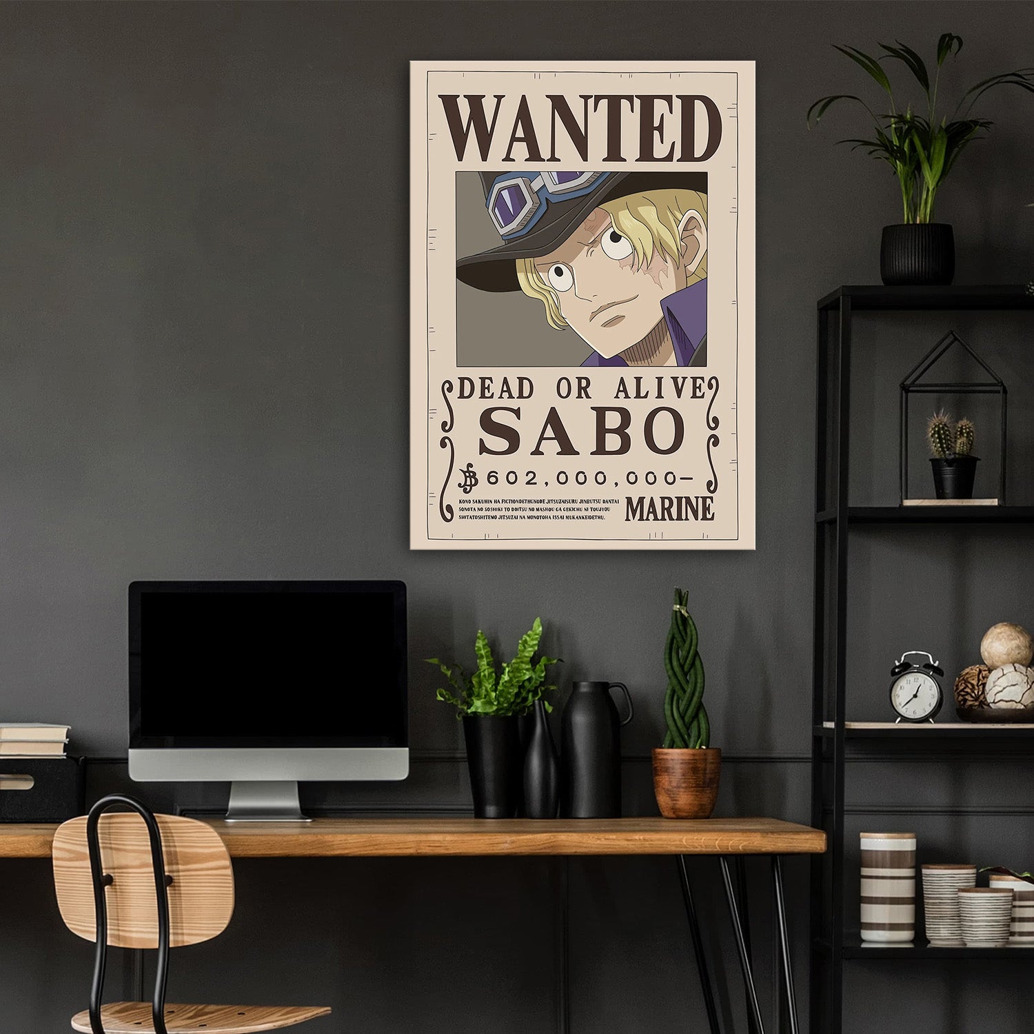 Sabo Wanted - One Piece Metal Poster Media 4