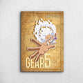 Luffy Gear 5 Grab - One Piece Metal Poster Media 1