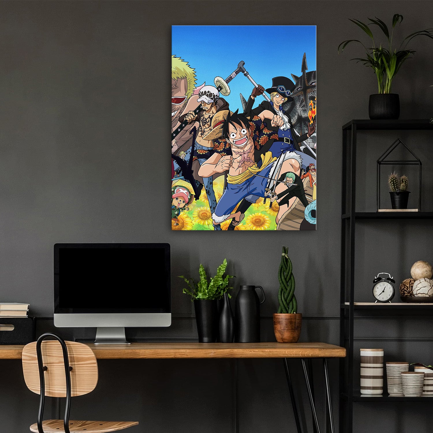 One Piece_ Dressrosa Alliance - One Piece Metal Poster Media 4
