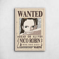 Nico Robin Wanted after Wano - One Piece Metal Poster Media 1