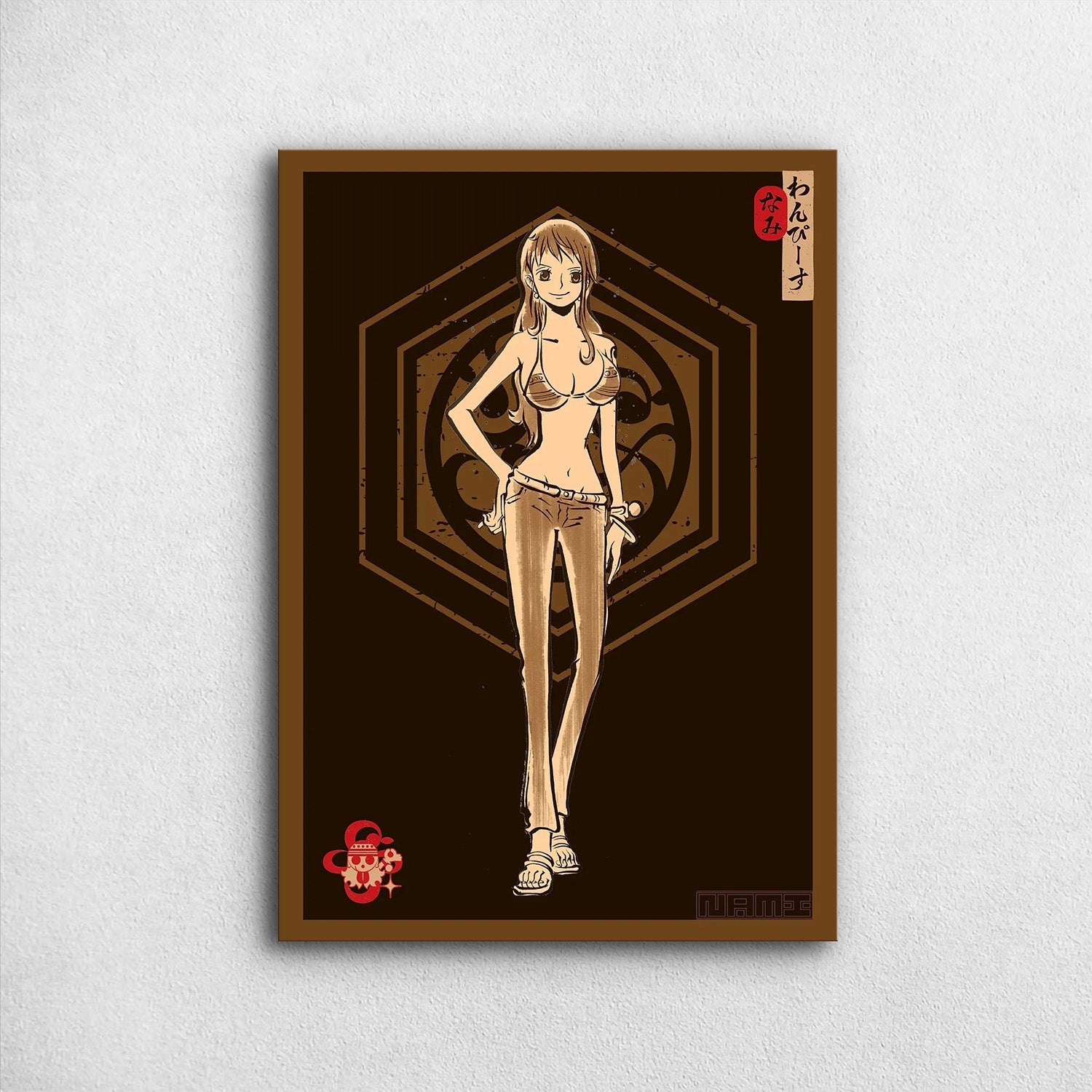 Nami Kamon - One Piece Metal Poster Media 1