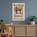 Portgas D. Ace Wanted - One Piece Metal Poster Media 3