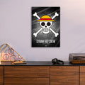 Jolly Rogers Straw Hat Crew - One Piece Metal Poster Media 5