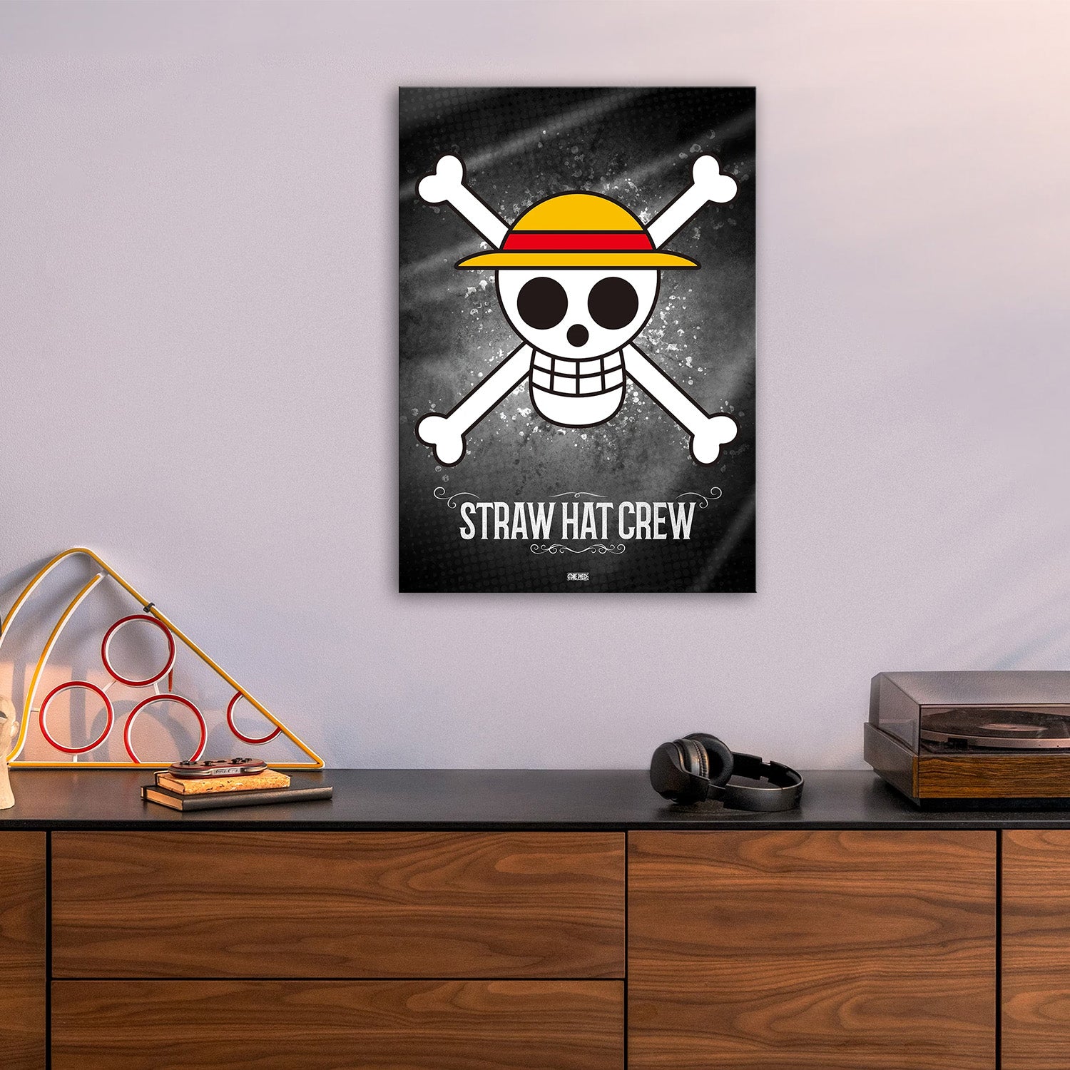 Jolly Rogers Straw Hat Crew - One Piece Metal Poster Media 5