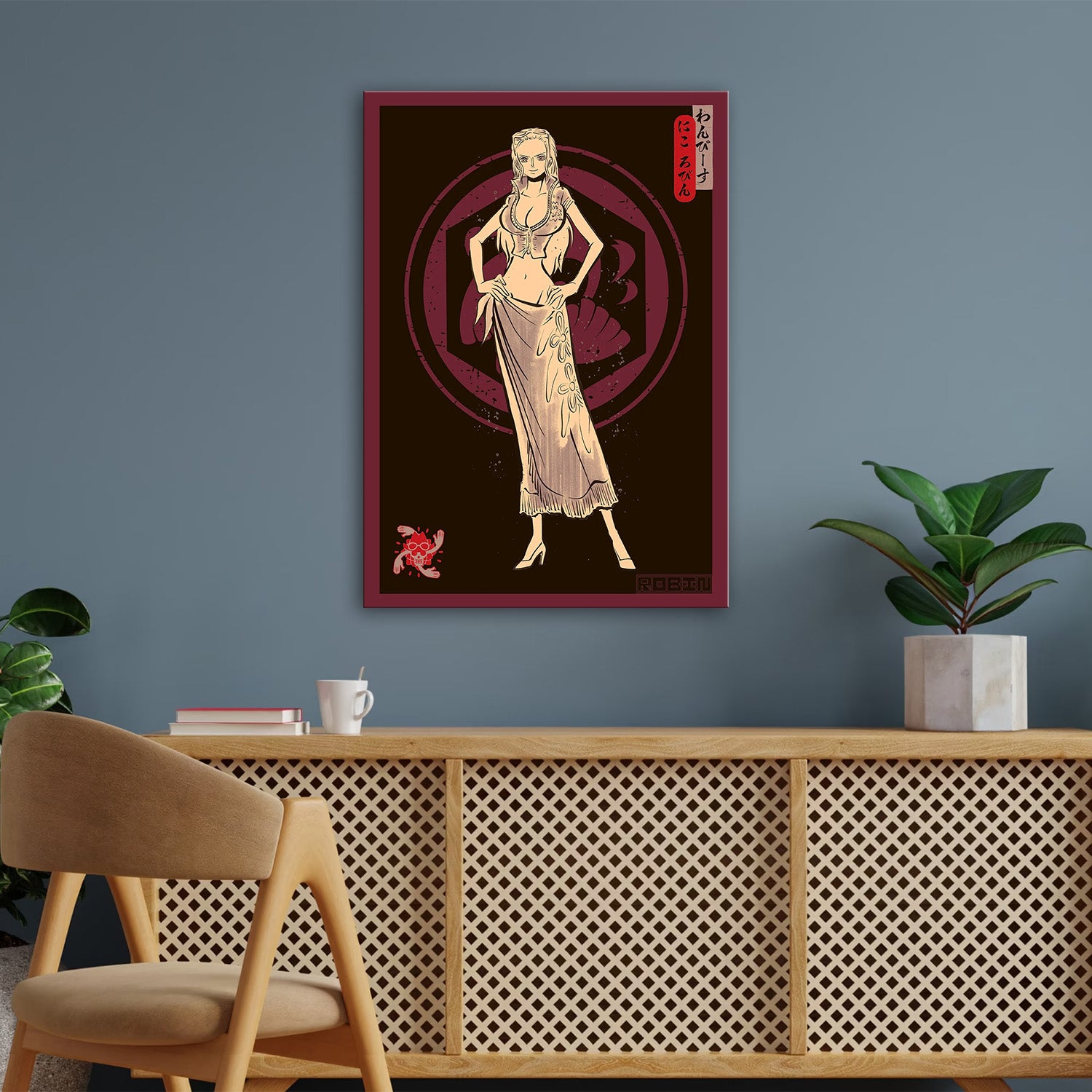 Nico Robin Kamon - One Piece Metal Poster Media 3