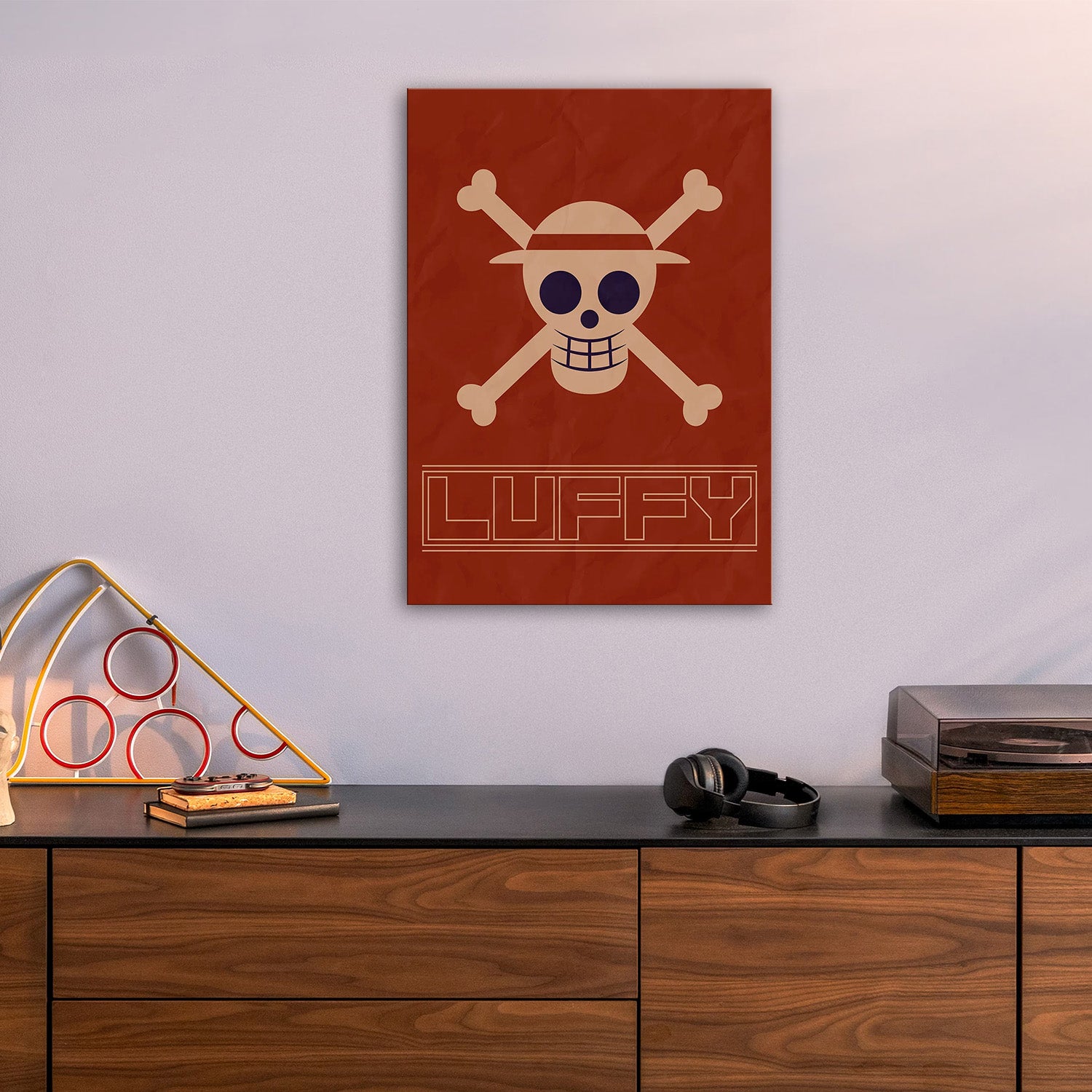 Monkey D. Luffy Flag - One Piece Metal Poster Media 5