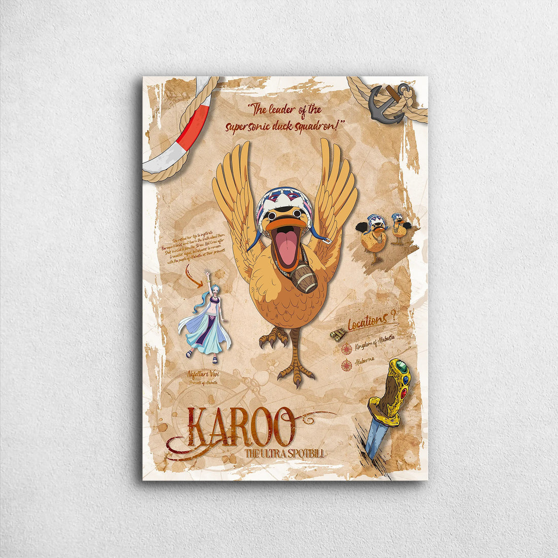 Bestiary Karoo - One Piece Metal Poster Media 1