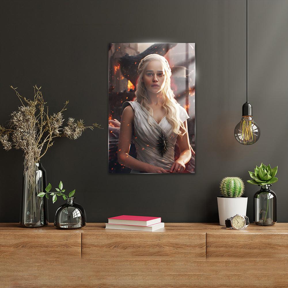 Daenerys Targaryen Acrylic Poster
