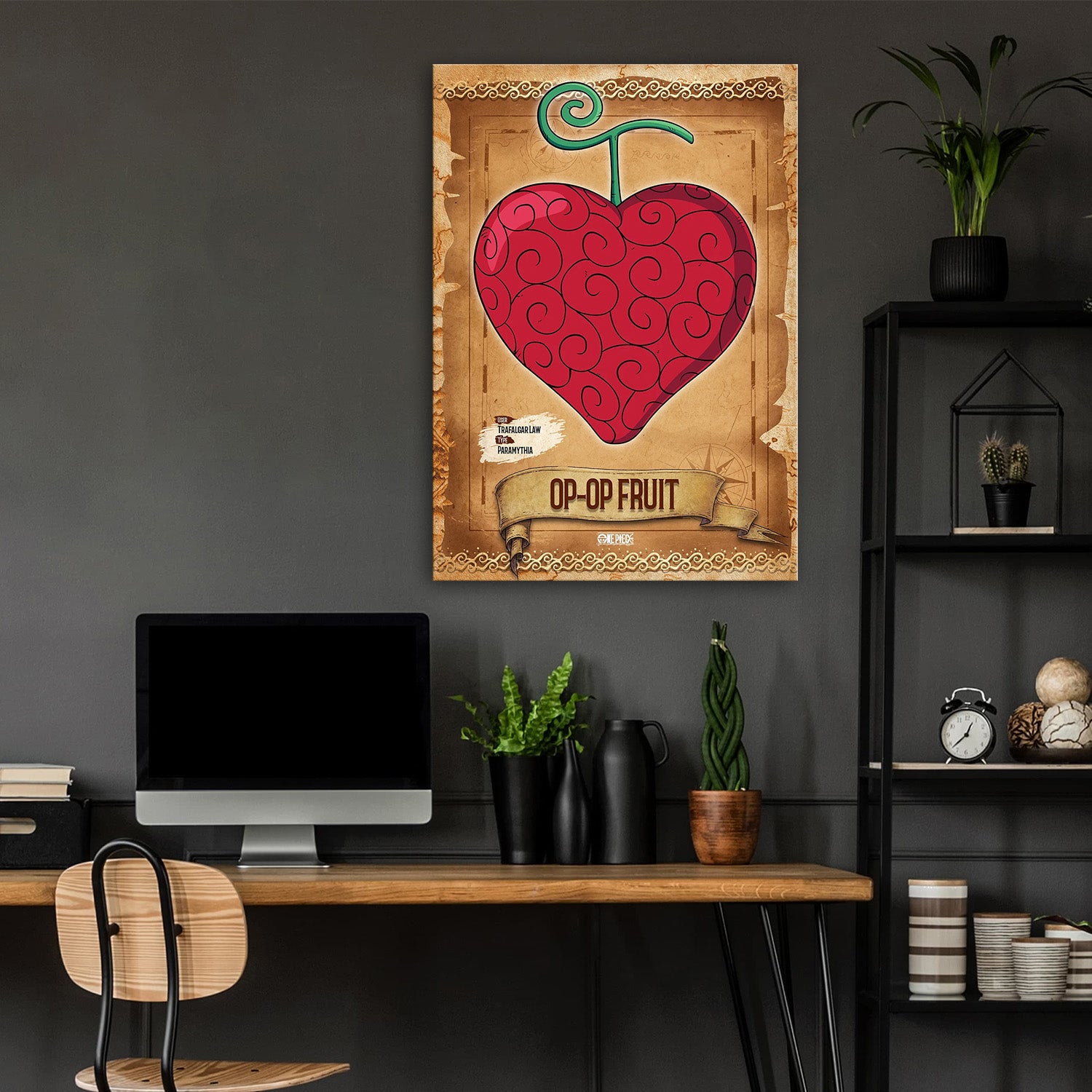 OP-OP Fruit - One Piece Metal Poster Media 4