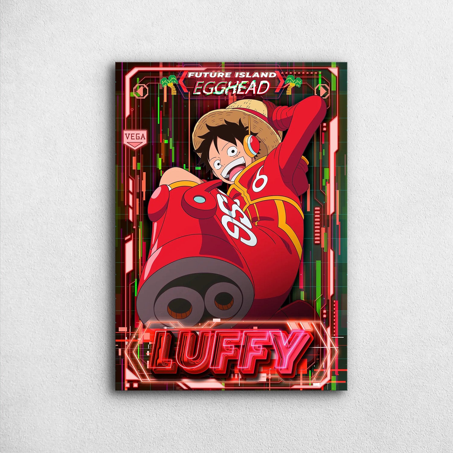 Luffy_s Egghead Arc Adventure - One Piece Metal Poster Media 1