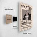 Bartholomew Kuma Wanted - One Piece Metal Poster Media 2