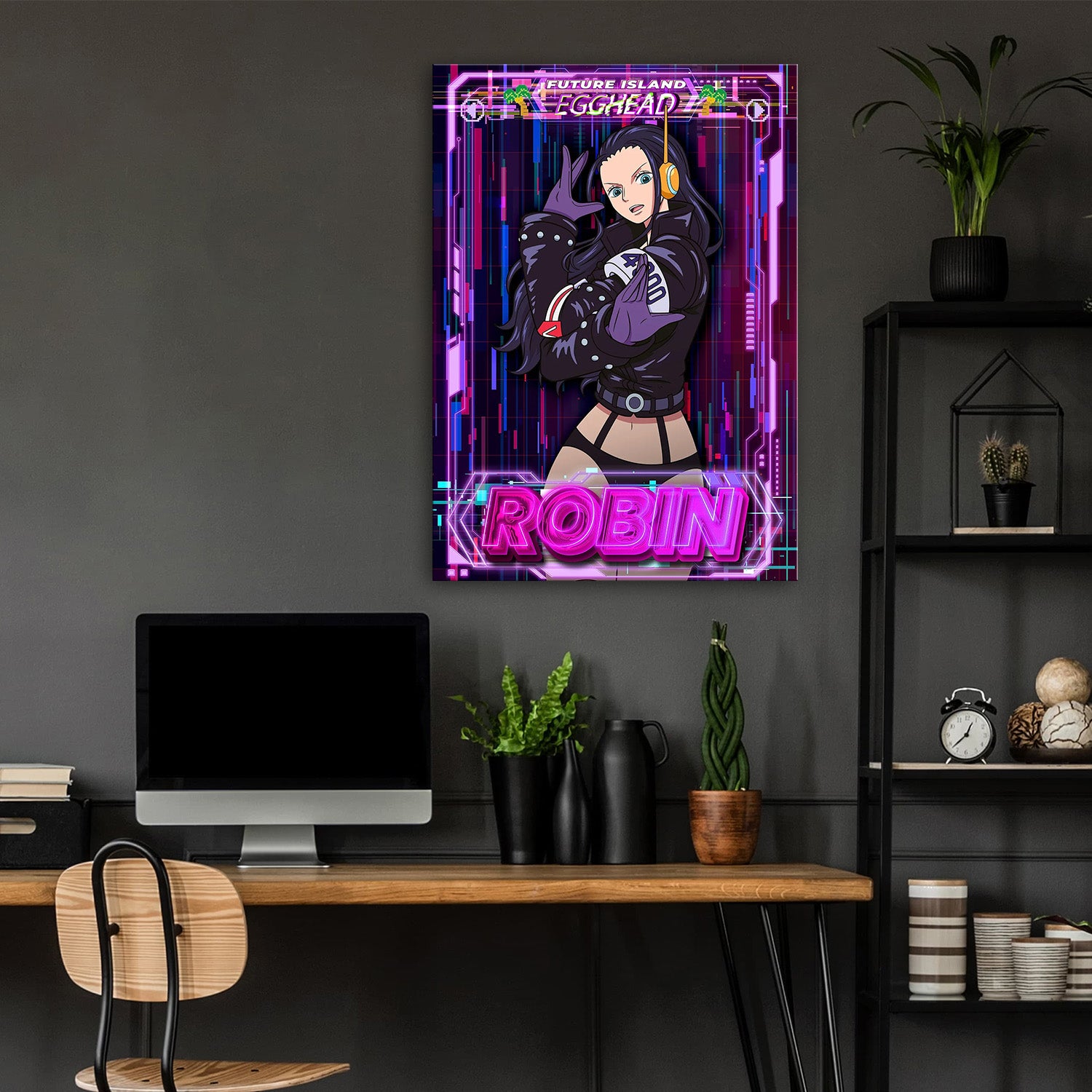 Robin_s Future Island Style - One Piece Metal Poster Media 4