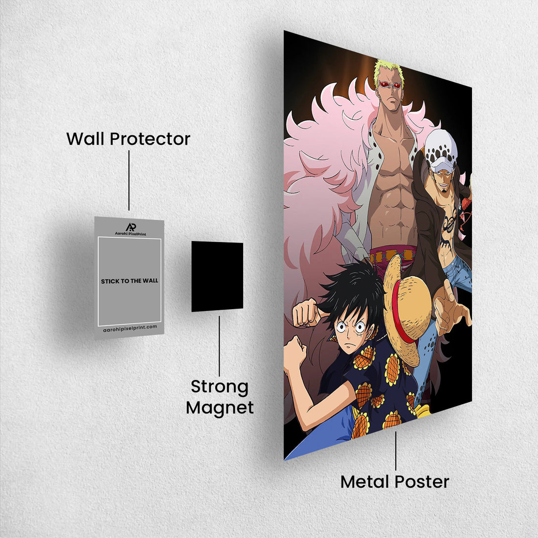 One Piece_ Clash of Legends_ - One Piece Metal Poster Media 1
