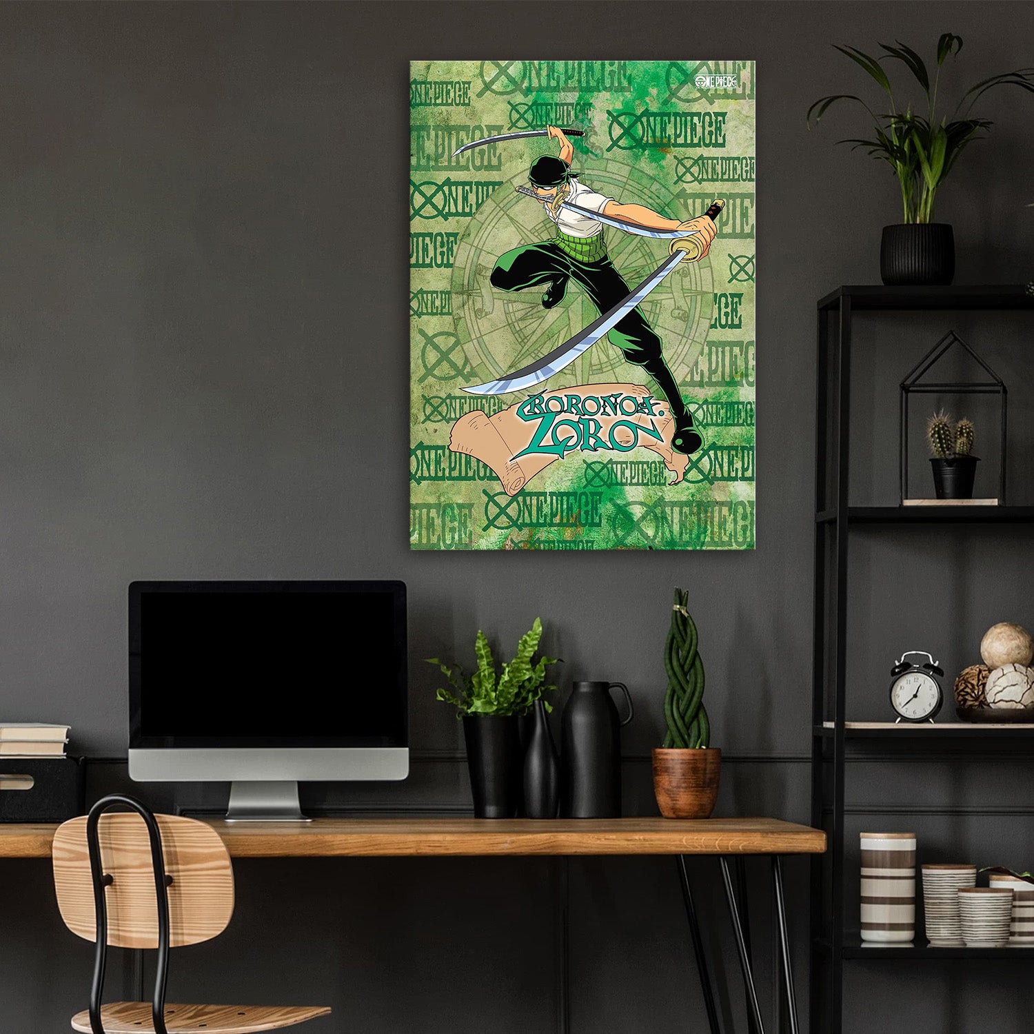 Roronoa Zoro - One Piece Metal Poster Media 4