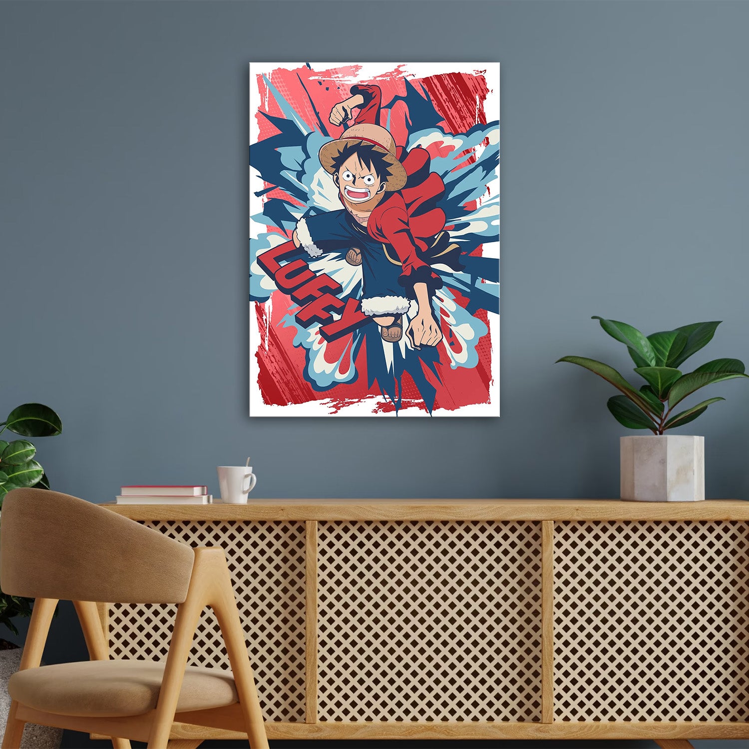 Monkey D. Luffy Effects - One Piece Metal Poster Media 3