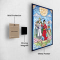 One Piece Wano Stained Glass Art - One Piece Metal Poster Media 2