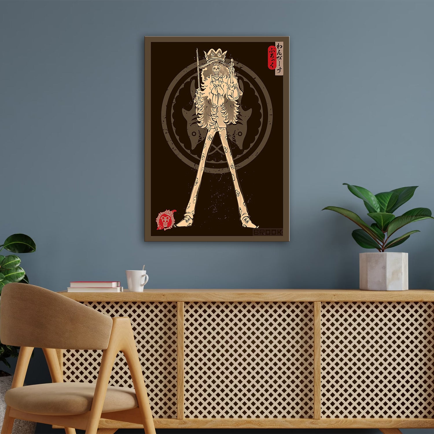 Brook Kamon - One Piece Metal Poster Media 3