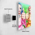 Iconic Moments Brushed Rebecca _amp_ Vivi - One Piece Metal Poster Media 2