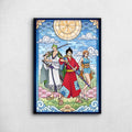 One Piece Wano Stained Glass Art - One Piece Metal Poster Media 1