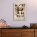 Portgas D. Ace Wanted - One Piece Metal Poster Media 5