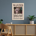 Marshall D. Teach Wanted - One Piece Metal Poster Media 3