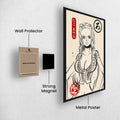 Nico Robin Ukiyo-e - One Piece Metal Poster Media 2