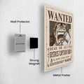 Eustass _Captain_ Kid after Wano Wanted - One Piece Metal Poster Media 2