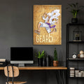 Luffy_s Joyful Gear 5 Ascent - One Piece Metal Poster Media 4