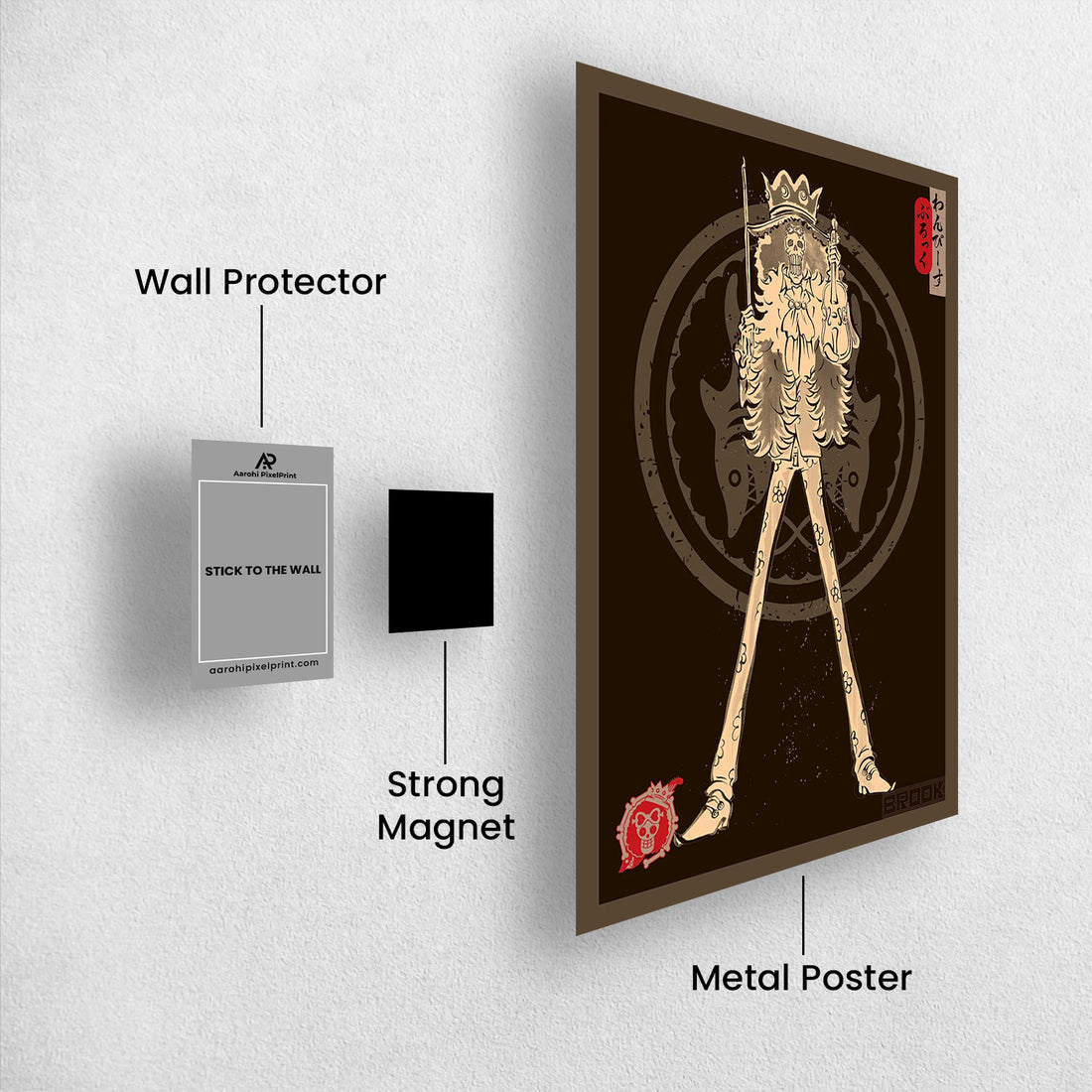 Brook Kamon - One Piece Metal Poster Media 1