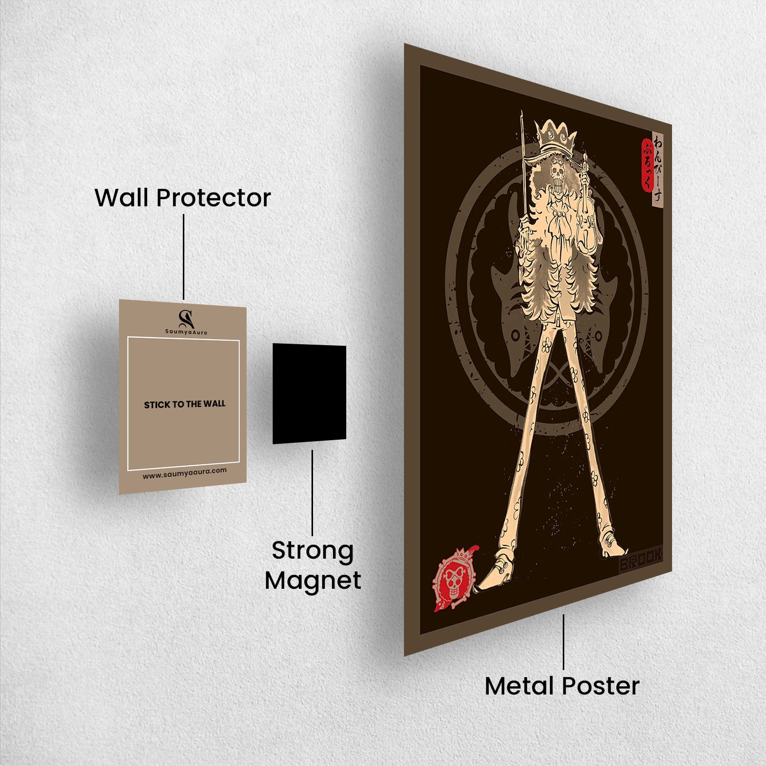 Brook Kamon - One Piece Metal Poster Media 2