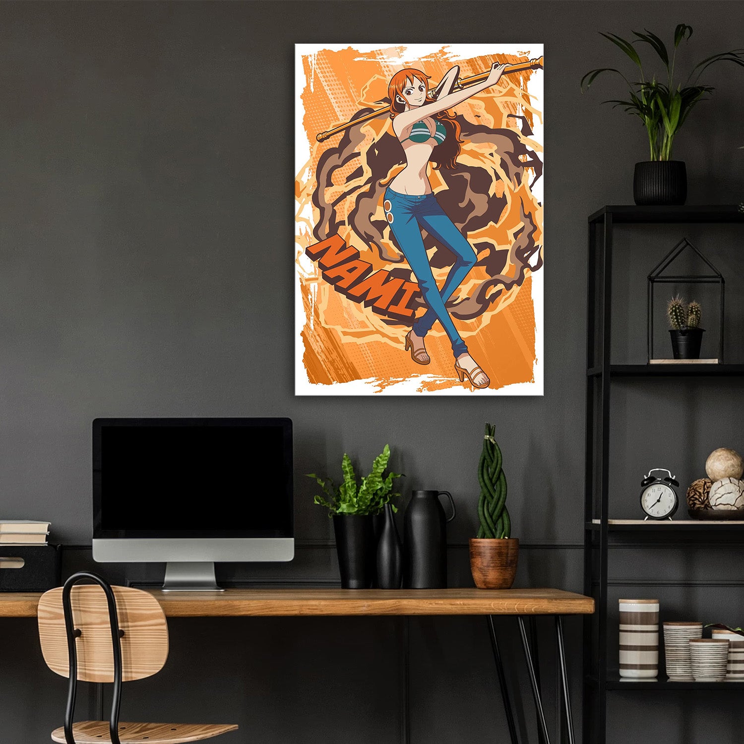 Nami Effects - One Piece Metal Poster Media 4