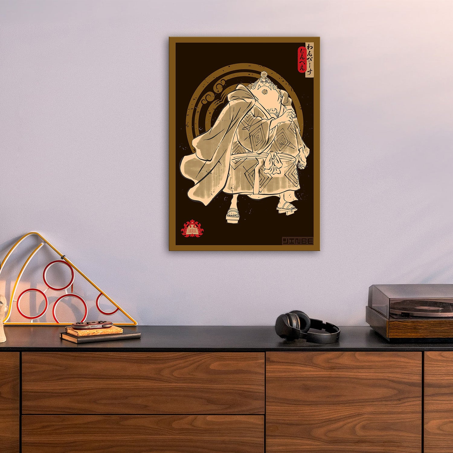 Jinbe Kamon - One Piece Metal Poster Media 5