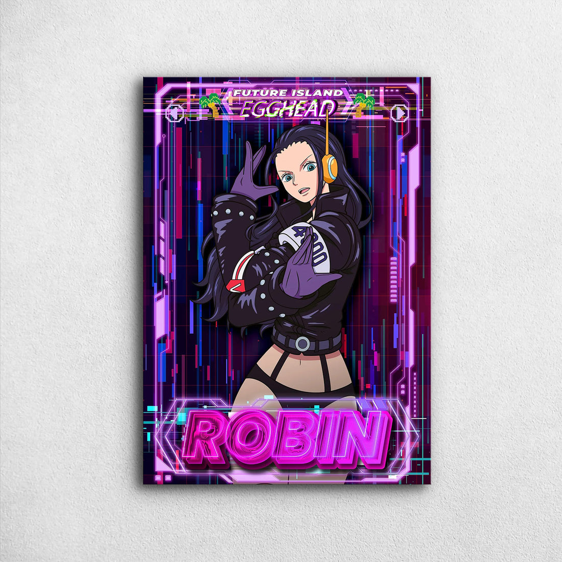 Robin_s Future Island Style - One Piece Metal Poster Media 1