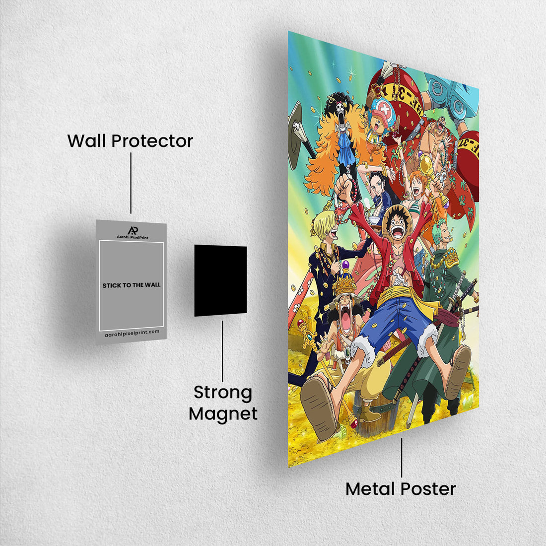One Piece Crew_ Treasure Celebration - One Piece Metal Poster Media 1